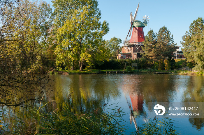 Die Reitbrooker Mühle in Hamburg Bergedorf