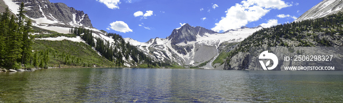 科罗拉多14号山全景图，雪山，麋鹿岭，落基山脉