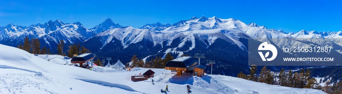 Arkhyz滑雪场全景