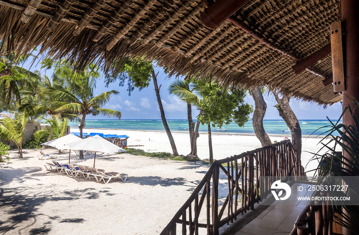 Amazing Diani beach seascape, Kenya