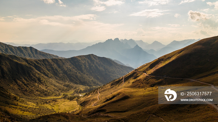 Sunset in the Carnic Alps, Friuli Venezia-Giulia, Italy