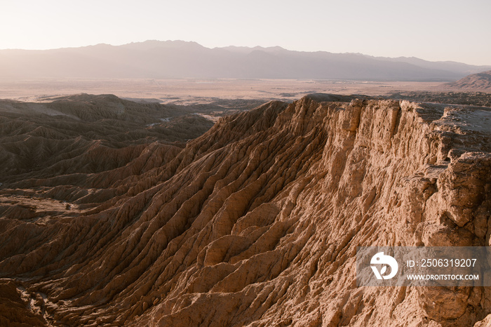 Fonts Point Landscape Anza Borrego Desert