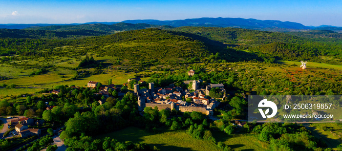 La couvertoirade, french village in Aveyron