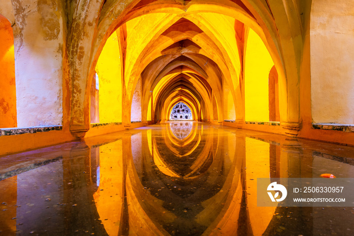 Real Alcazar de Séville en Andalousie, Espagne