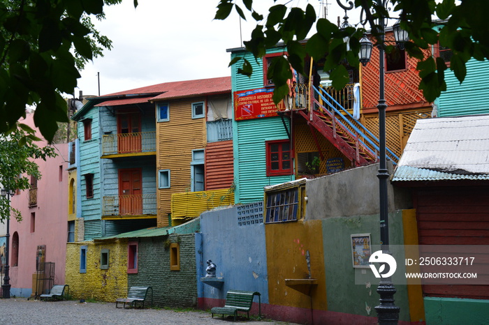 Quartier Coloré La Boca Buenos Aires Argentine