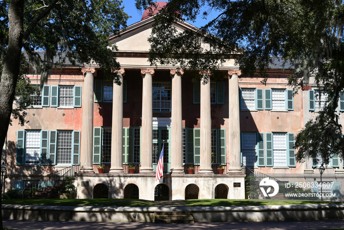 College of Charleston, the oldest municipal college in America, founded in 1770