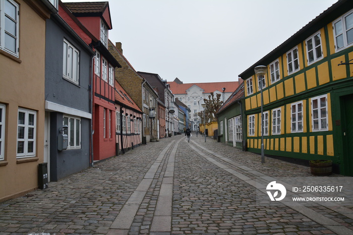 Maisons Typiques Horsens Danemark - Traditional Houses in Horsens Denmark