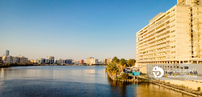 Jeddah city landscape view