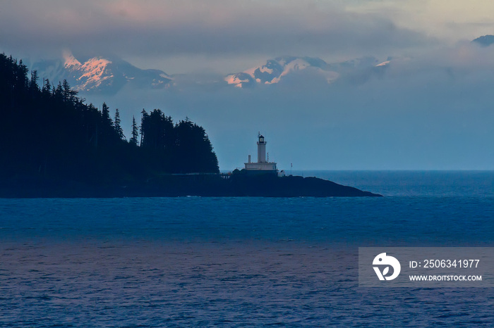 Lighthouse near Ketchikan, Alaska