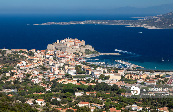 Bay of Calvi (Corsica) - overview