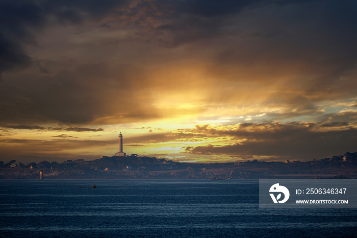 Bretagne coucher de soleil