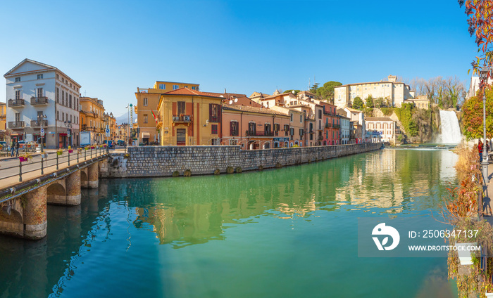 Isola del Liri (Italy) - A little medieval city in province of Frosinone, Lazio region, famous per d