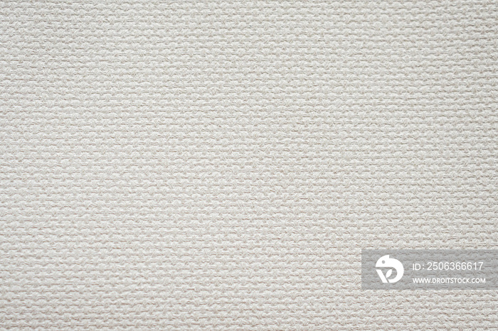 White canvas fabric texture background