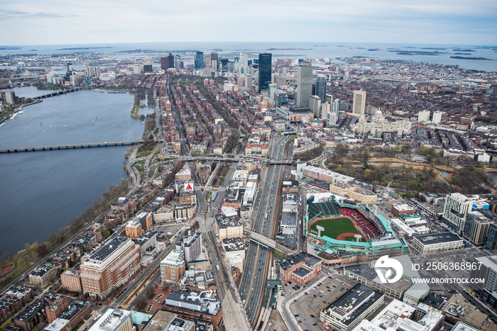 波士顿鸟瞰图