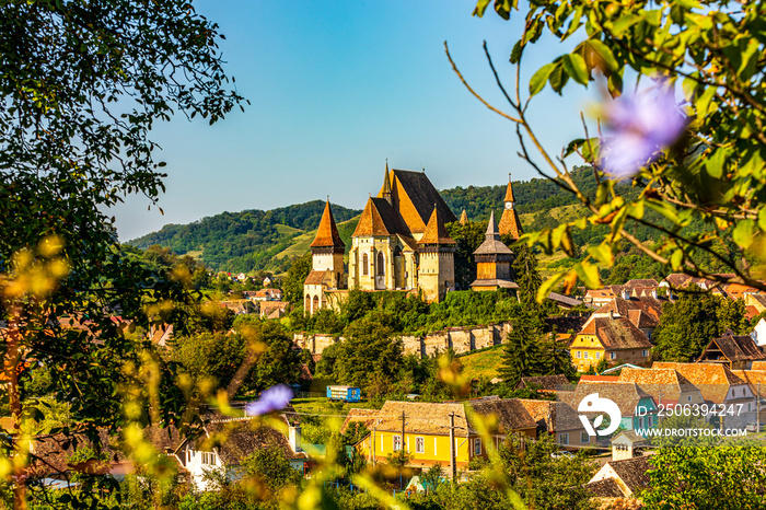 Biertan village, Transylvania, Romania