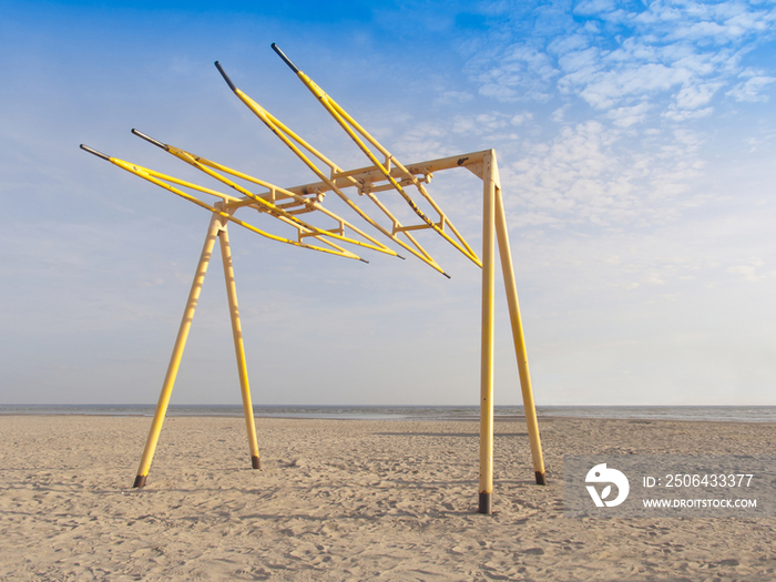 Swing Set on the Beach