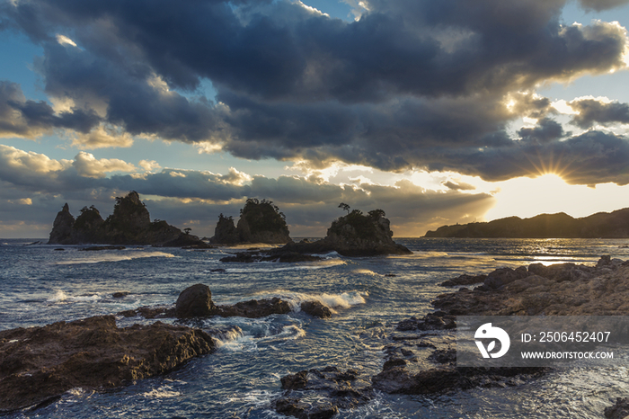 Minokakeiwa Rocks,Shizuoka,Japan