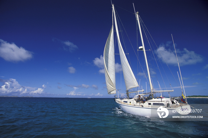 Sailboat, Los Roques, Venezuela