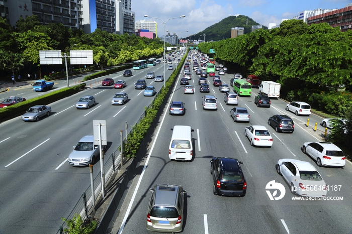 深圳市福田区汽车道路