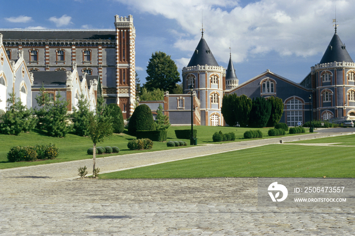 Europe, France, Champagne-Ardenne, Reims, Pommery castle