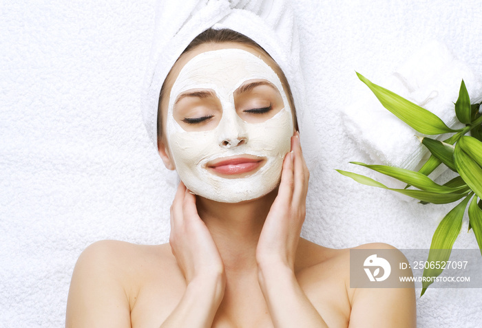 Spa Facial Mask. Dayspa