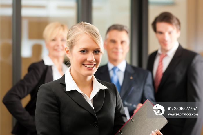 Business - Team in einem Büro