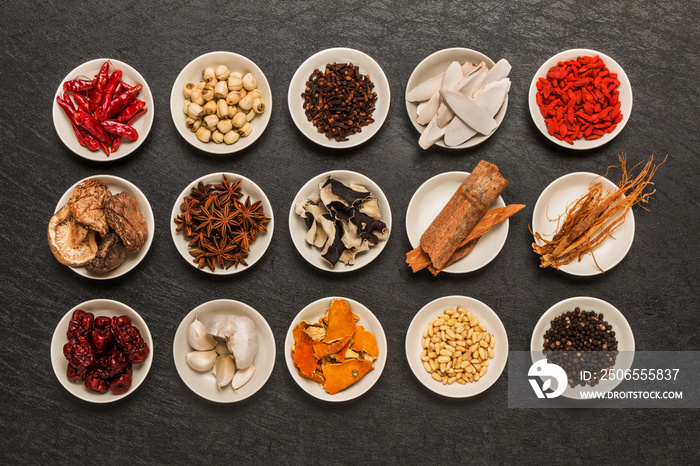 Chinese medicine with medical herbs
