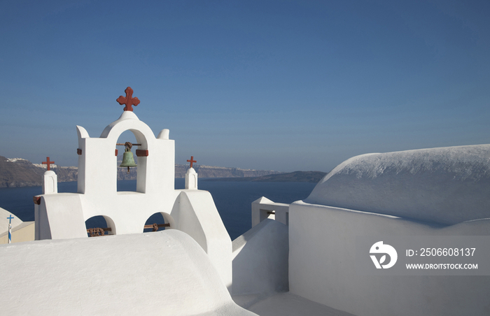 Greece, Cyclades, Santorini, Oia, village