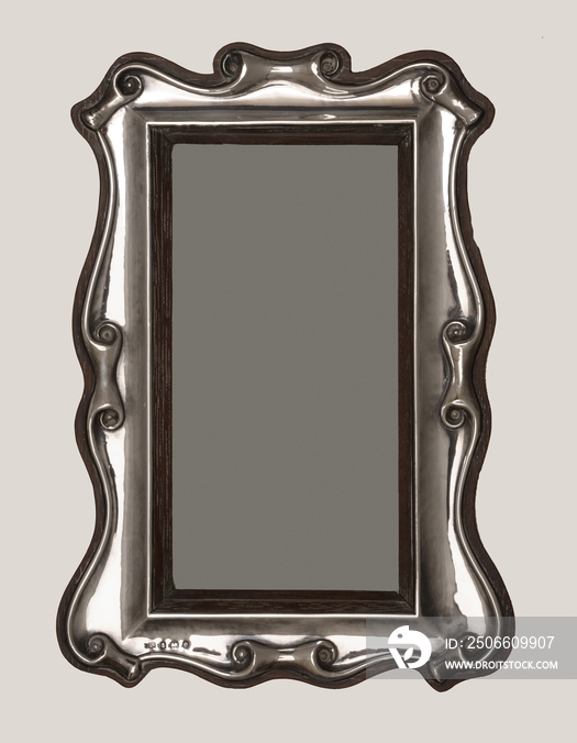 Victorian silver frame