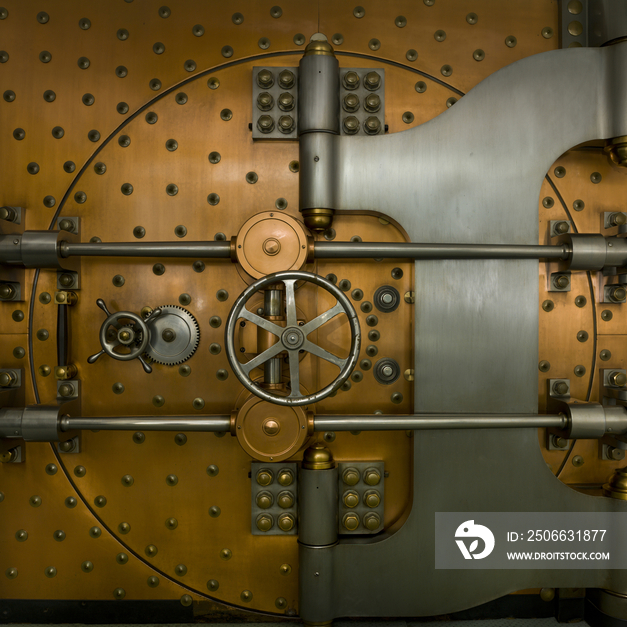 Bank Vault Door Exterior