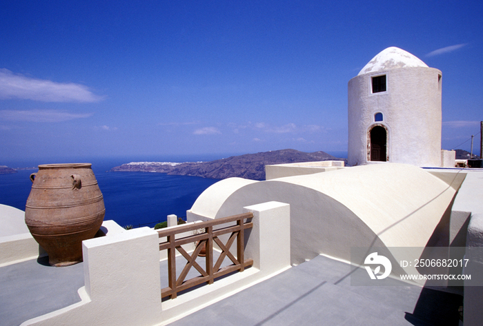 Greece, Cyclades Islands, Santorini, Imerovigli