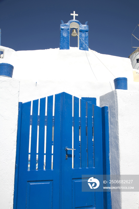 Greece, Cyclades, Santorini, Oia, doors