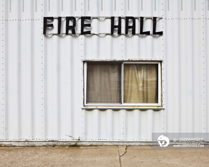 Fire Hall Building Exterior