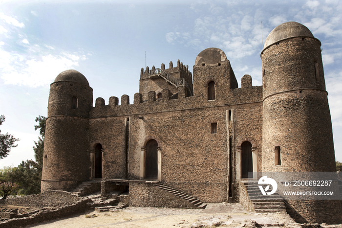 Africa, Ethiopia, Gondar, Fasilada palace