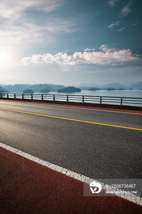 千岛湖公路美景