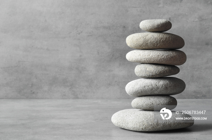 Stones balance. Zen and spa concept.