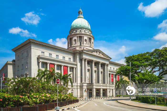 facade of National Gallery Singapore