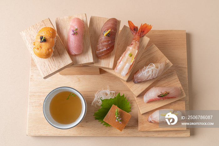 omakase sushi premium set