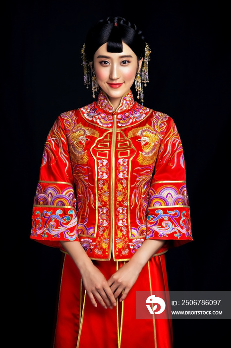 Asian Chinese costume girl