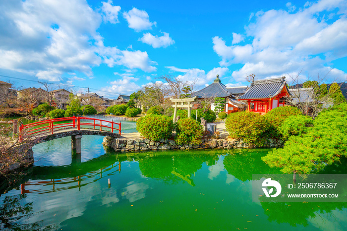 吉備津神社の風景