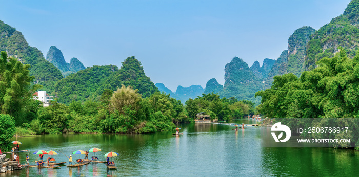 广西桂林山水美景