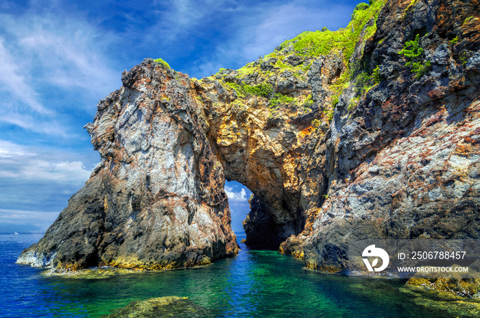 Talu Island near Samet Island, Rayong Province in Thailand