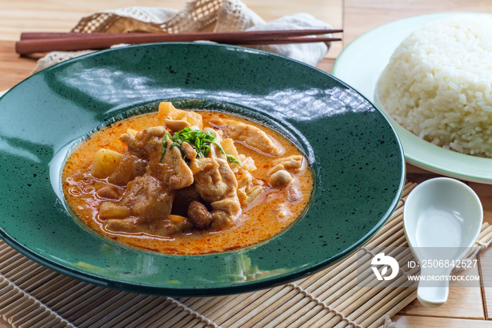 Thai Food Massaman Curry