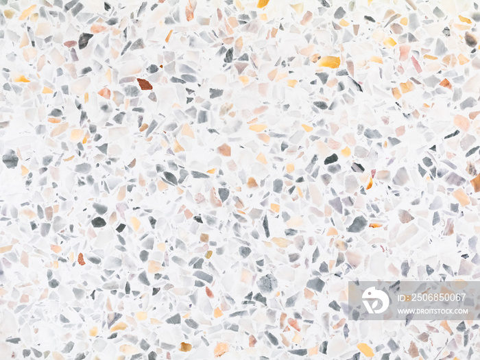 terrazzo floor or marble beautiful old texture, polished stone wall for background