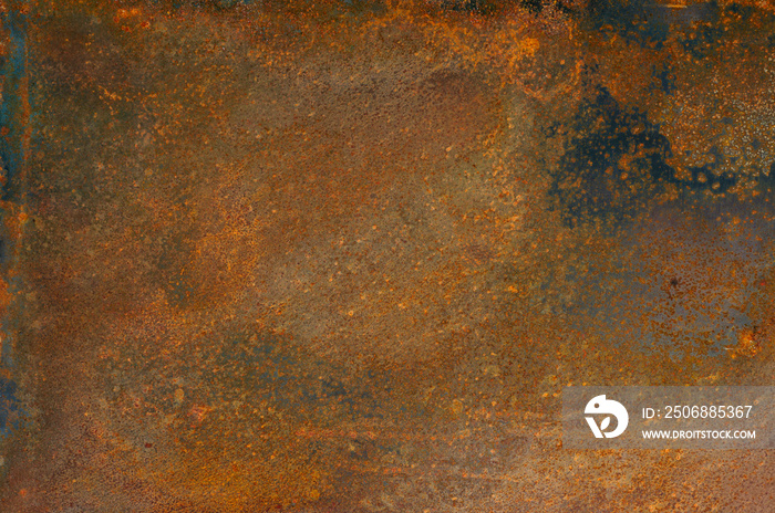 old rusty iron background. Corrosion of metal