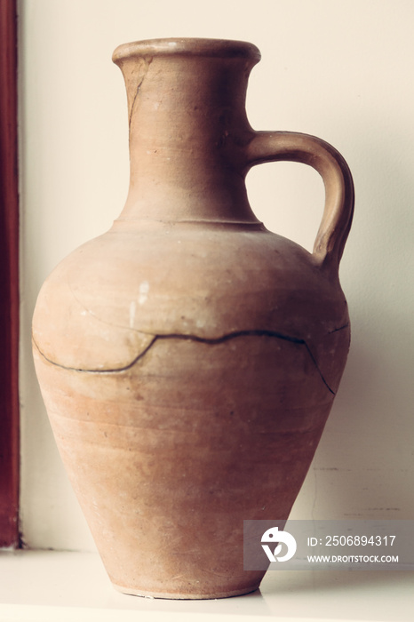 老粘土陶瓷花瓶
