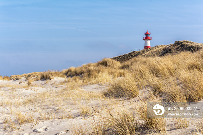 Der Leuchtturm am Ellenbogen auf Sylt