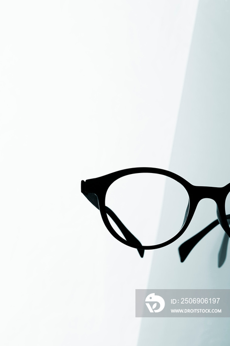 a pair of eyeglasses