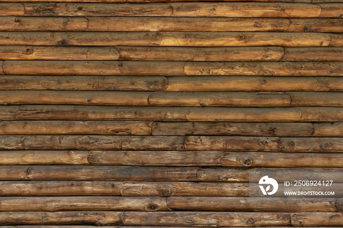 Brown wood plank wall texture background. Top view old grunge vintage wooden board natural pattern. 