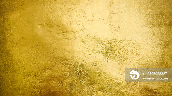 金色闪亮墙壁抽象背景质感，极致奢华优雅